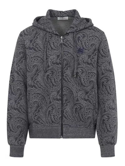 ETRO SUDADERA - AZUL