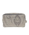 Etro Zipper Clutch In Gray