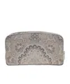 Etro Zipper Clutch In Gray