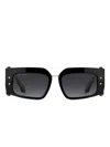 Etro Blossom 54mm Rectangular Sunglasses