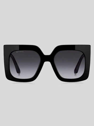 Etro Mania Sunglasses In Black