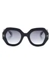 Etro Mania Oversized-frame Sunglasses In Blue