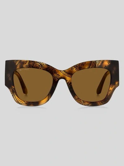 Etro Mania Sunglasses In Brown