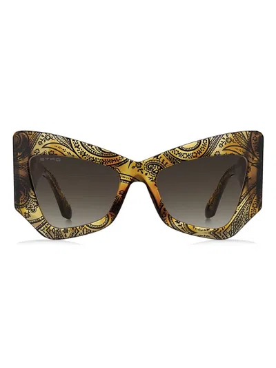 Etro Mania Sunglasses In /ha Havana