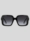 Etro Paisley Sunglasses, Woman, Black In Black