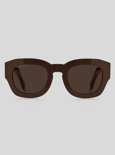 Etro Screen Sunglasses In Brown