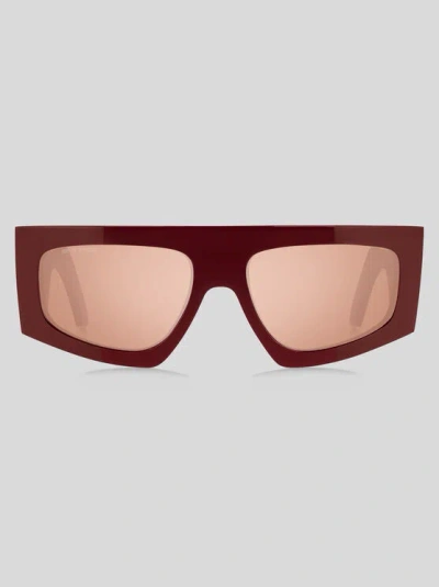 Etro Screen Sunglasses In Burgundy