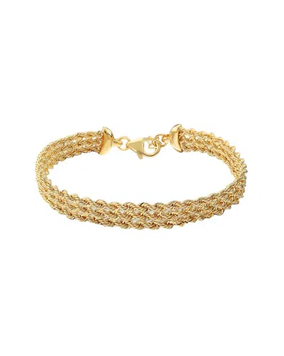 Etrusca Gioielli 18k Plated Bracelet In Gold