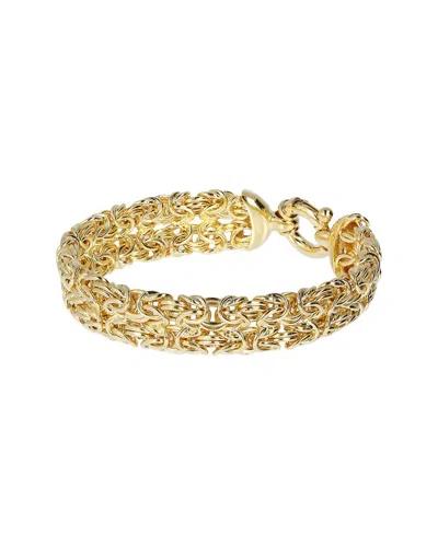 Etrusca Gioielli 18k Plated Bracelet In Gold