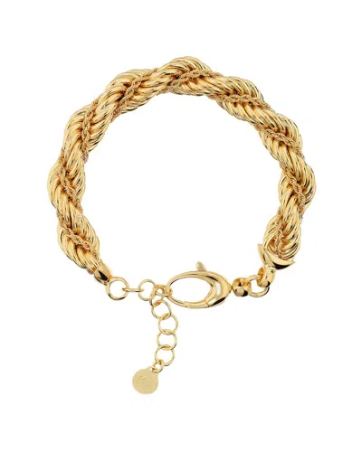Etrusca Gioielli 18k Plated Bracelet In Gold
