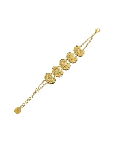 Etrusca Gioielli 18k Plated Bracelet In Gold