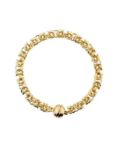 Etrusca Gioielli 18k Plated Bracelet In Gold