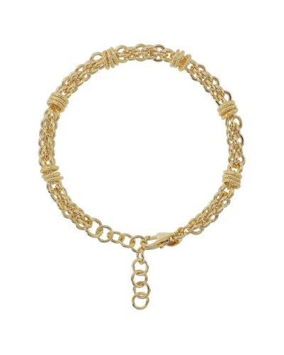 Etrusca Gioielli 18k Plated Bracelet In Gold