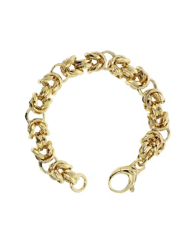 Etrusca Gioielli 18k Plated Bracelet In Gold
