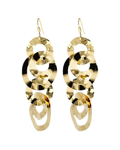 Etrusca Gioielli 18k Plated Earrings In Gold
