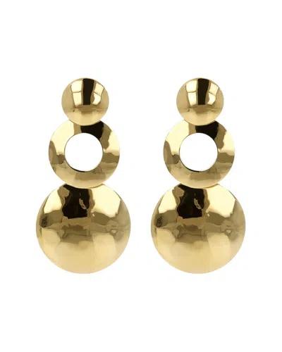 Etrusca Gioielli 18k Plated Earrings In Gold