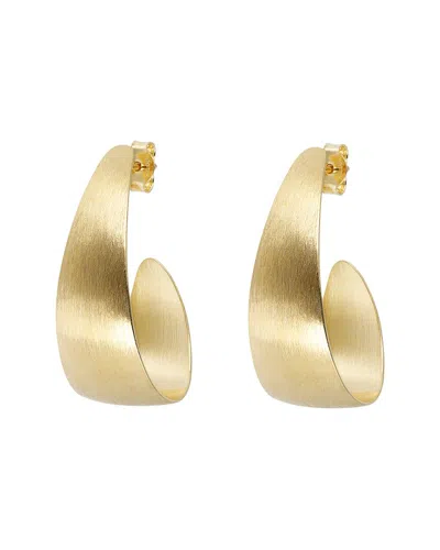 Etrusca Gioielli 18k Plated Earrings In Gold