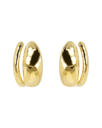 Etrusca Gioielli 18k Plated Earrings In Gold