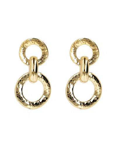 Etrusca Gioielli 18k Plated Earrings In Gold