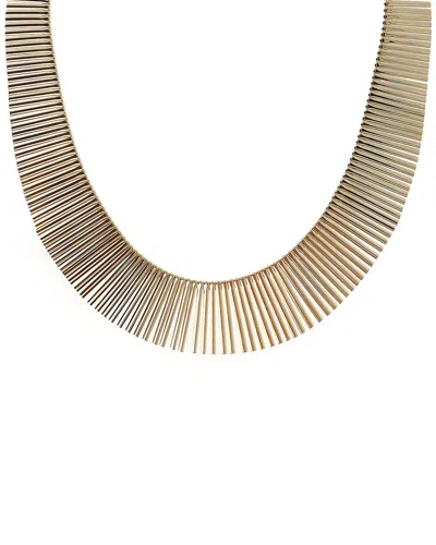 Etrusca Gioielli 18k Plated Necklace In Gold