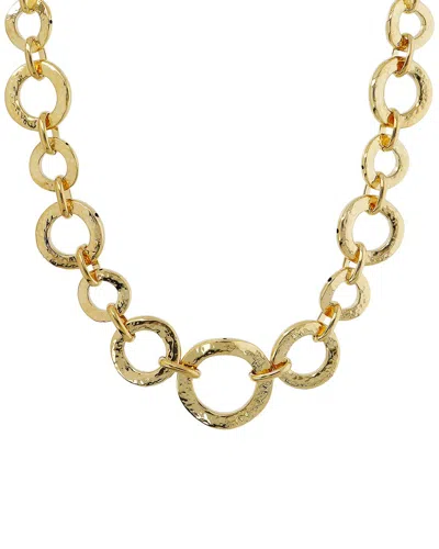 Etrusca Gioielli 18k Plated Necklace In Gold