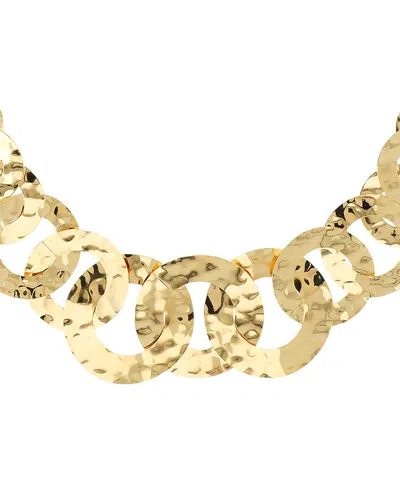 Etrusca Gioielli 18k Plated Necklace In Gold