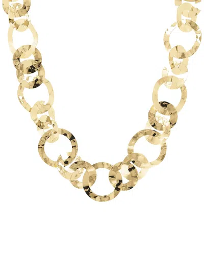 Etrusca Gioielli 18k Plated Necklace In Gold