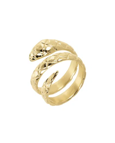 Etrusca Gioielli 18k Plated Ring In Gold