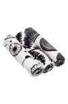Etta Loves 3-pack Plant Sensory Organic Cotton Muslin Blankets In Plant Print