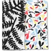 Etta Loves Plant Print 2-pack Organic Cotton Muslin Squares In Plant Print Mixed