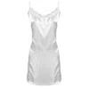 Ettie Women's Silver Satin Slip Dress In Silver