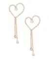 Ettika 18k Gold Plated Heart Dangle Earrings In Gold