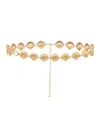 Ettika 18k Gold Plated Scallop Shell Body Chain In Gold
