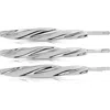 Ettika 3-pack Twisted Barrettes