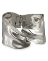 Ettika Abstract Cuff Bracelet In Silver