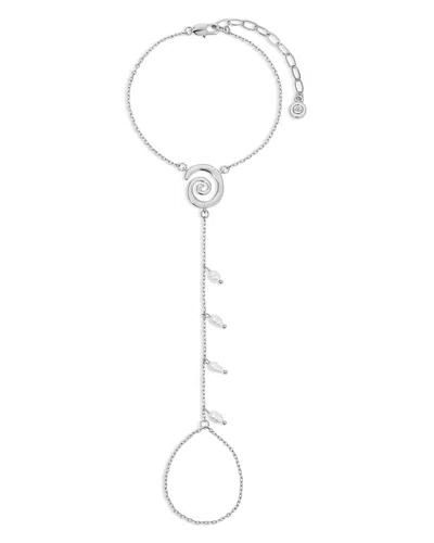 ETTIKA AURA CULTURED FRESHWATER PEARL HAND CHAIN