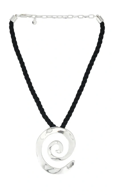 Ettika Aura Rope Necklace In Black