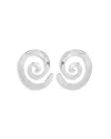 Ettika Aura Swirl Drop Earrings In Metallic