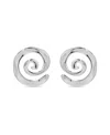 Ettika Aura Swirl Stud Earrings