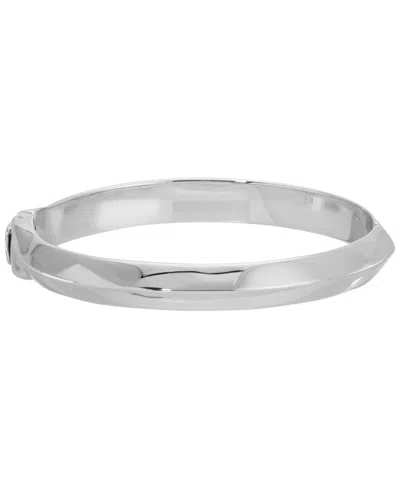 Ettika Base Stacking Bangle In Silver