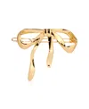 Ettika Organica Bow Hair Barrette In Gold Tone In Gold