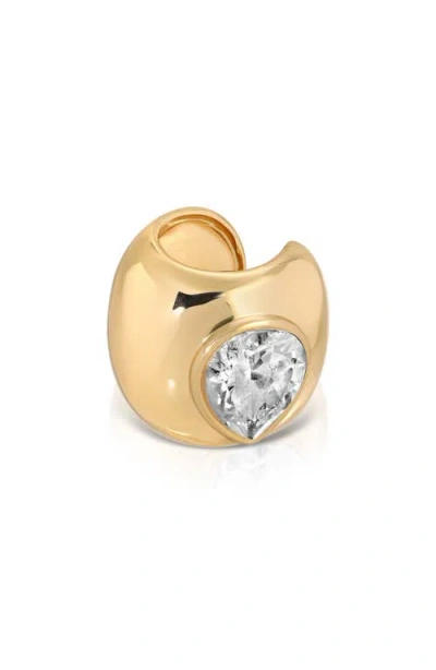 Ettika Brilliant Sparkle Single Ear Cuff In Gold