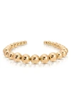 Ettika Bubble Cuff Bracelet In Gold