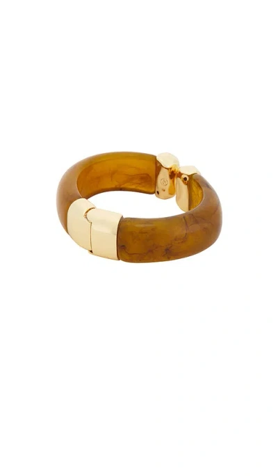 Ettika Carved Relic Cuff In Carmel