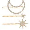 Ettika Celestial Dreamer Set Of 3 Hair Pins In Gold