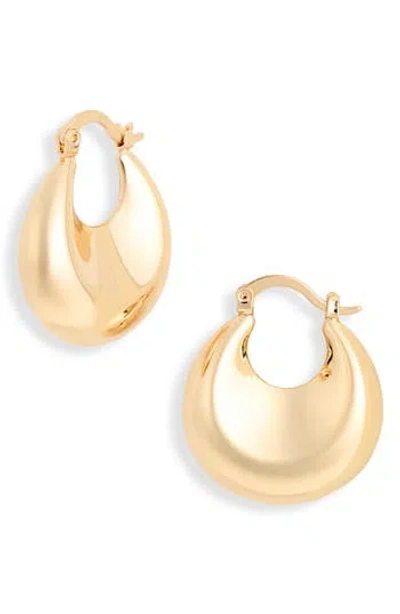 Ettika Chunky Hoop Earrings In Gold