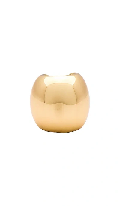Ettika Chunky Metal Ear Cuff In 18k Gold Plated