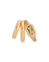 Ettika Cluster Ear Cuff Earrings In Gold