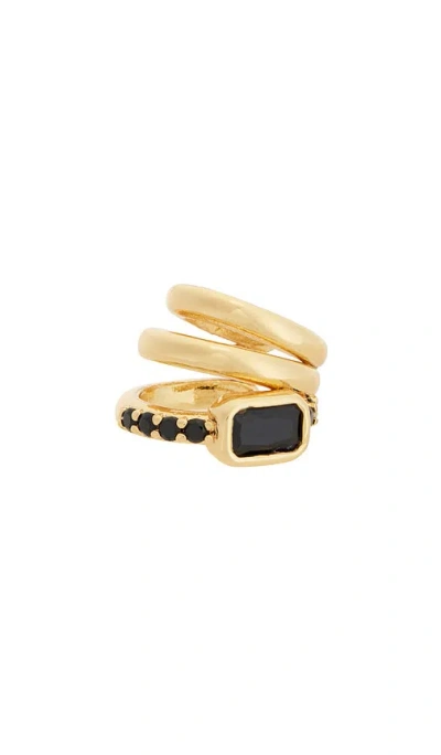 Ettika Cluster Ear Cuff In Gold