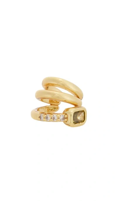 Ettika Cluster Ear Cuff In Gold